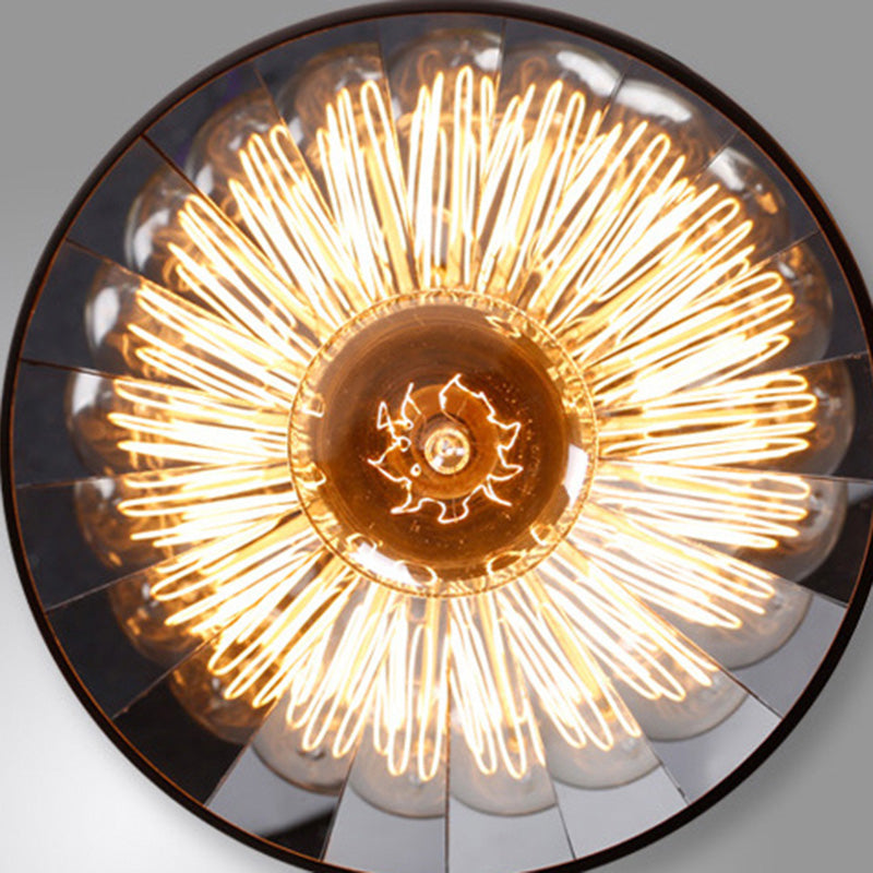 Cone Island Pendant Lights Retro Industrial Style Metal Island Pendant Lights for Restaurant