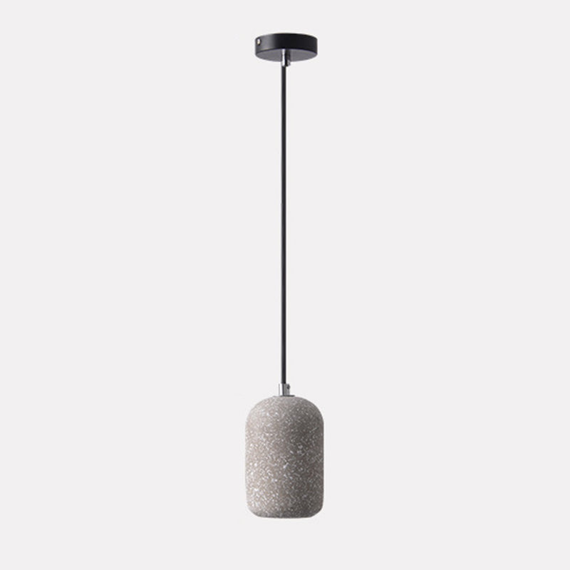 Terrazzo Cylindrical LED MINI LICHING PENDANT MODER