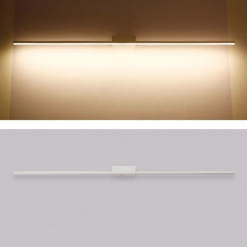 LED Linear Vanity Mirror Lights Modern Style Metal Vanity Sconce pour salle de bain