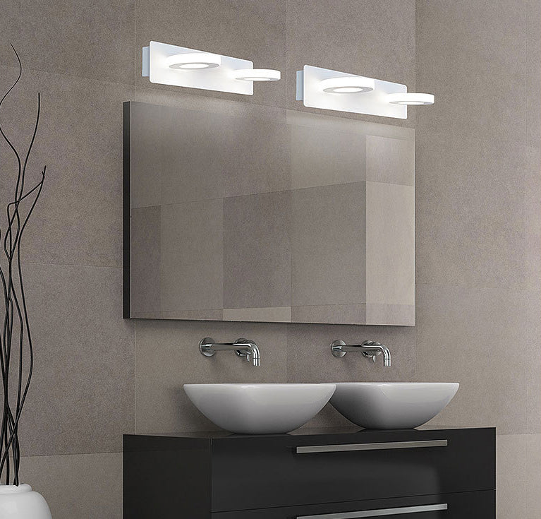 Forma a forma di cerchio Light Freeture Vanity Style Modern Vanity Mirror Light per il bagno