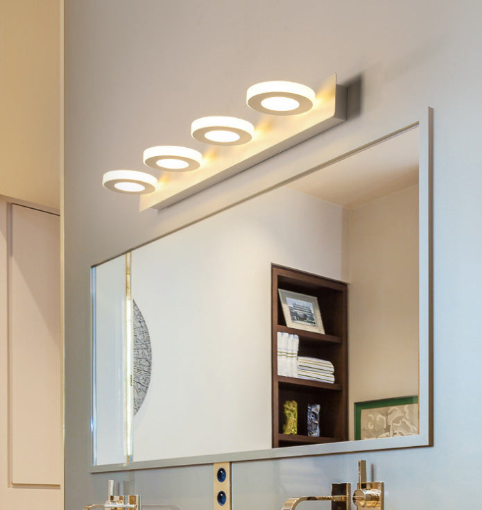 Moderne mode -ijdelheid verlichtingsarmatuur verstelbare hoofdliggers van kop LED -wandverlichtingsideeën voor badkamer