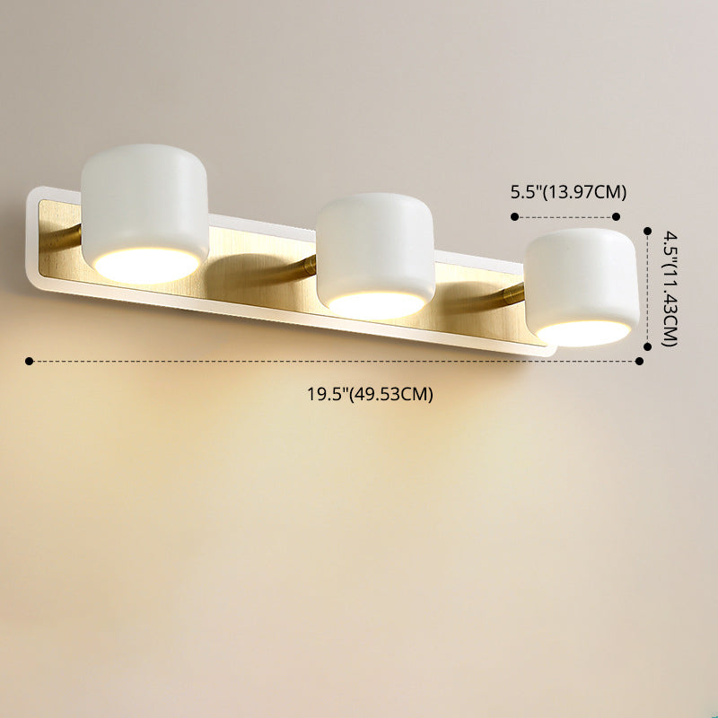 Nordic Simple Bad Waschtischleuchte Metall bewaffnete LED Waschtischlampe für Make -up