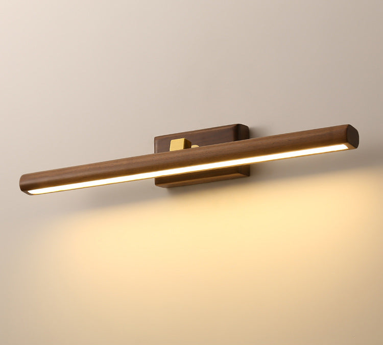 Stile minimalista Vanity Light Bar Walnut LED Vanity Mirror Lights per tavolo da toeletta