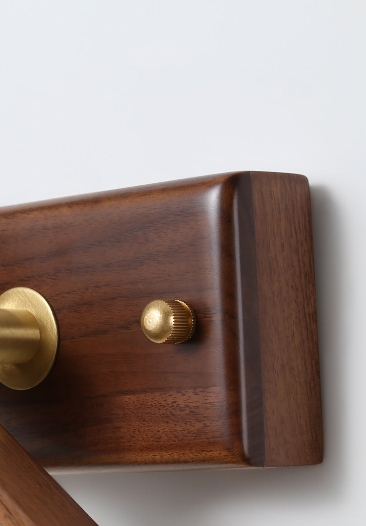 Stile minimalista Vanity Light Bar Walnut LED Vanity Mirror Lights per tavolo da toeletta