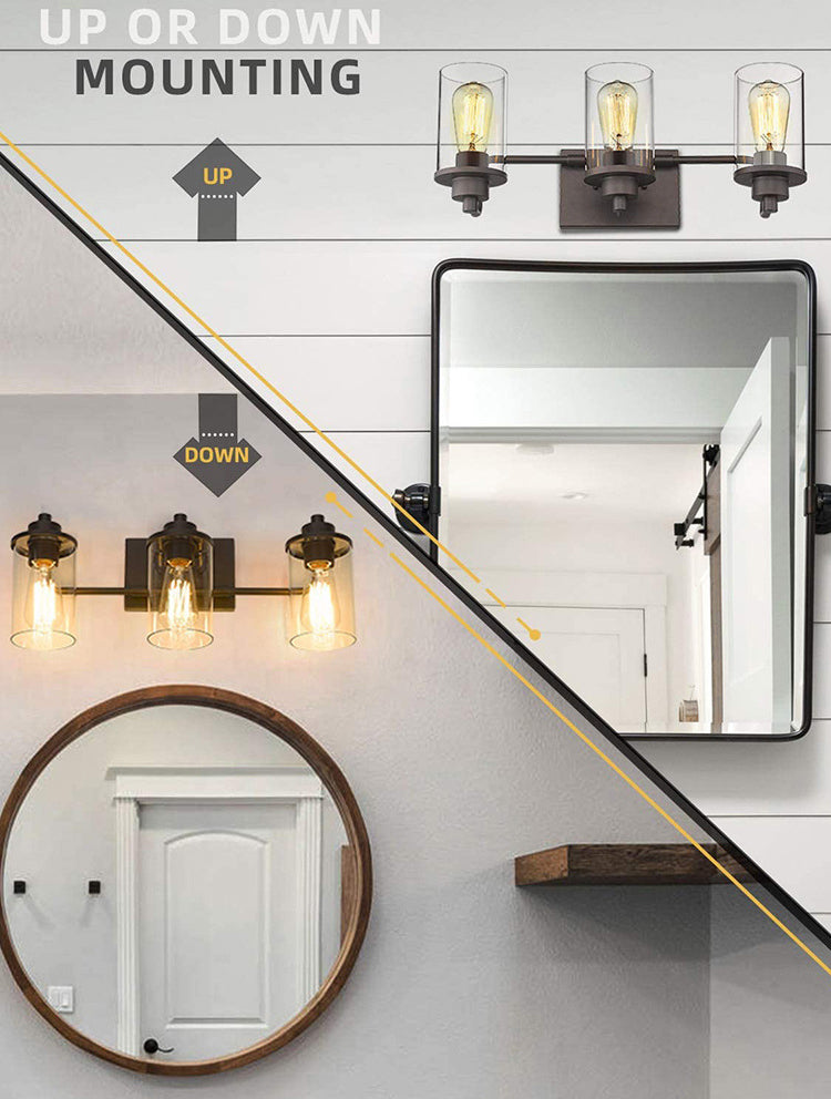 Luminaire de vanité industrielle