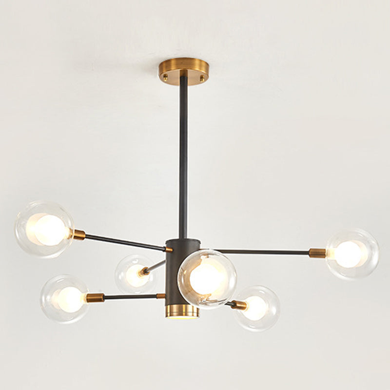 Semplicità postmoderna Simplicity Starburst Apparecchiatura di illuminazione sospesa in vetro Fissature di illuminazione a sospensione per il ristorante