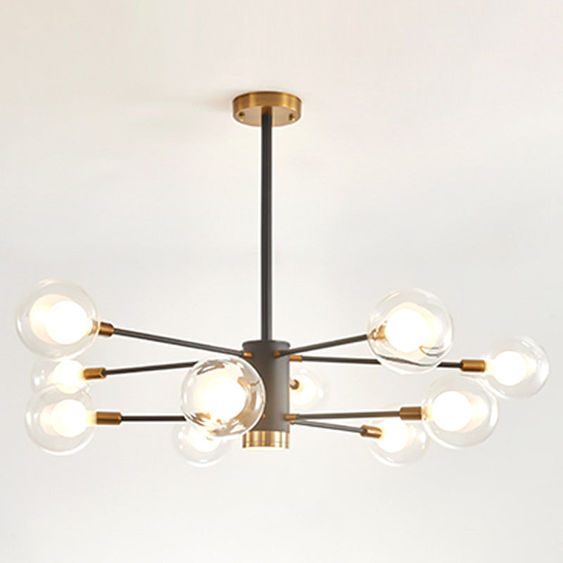 Semplicità postmoderna Simplicity Starburst Apparecchiatura di illuminazione sospesa in vetro Fissature di illuminazione a sospensione per il ristorante