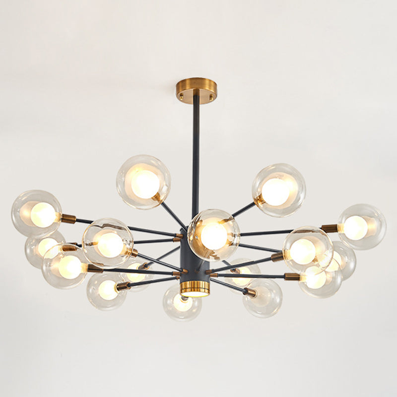 Semplicità postmoderna Simplicity Starburst Apparecchiatura di illuminazione sospesa in vetro Fissature di illuminazione a sospensione per il ristorante