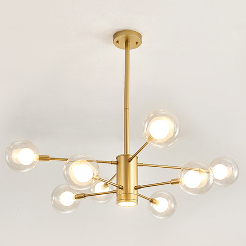 Semplicità postmoderna Simplicity Starburst Apparecchiatura di illuminazione sospesa in vetro Fissature di illuminazione a sospensione per il ristorante