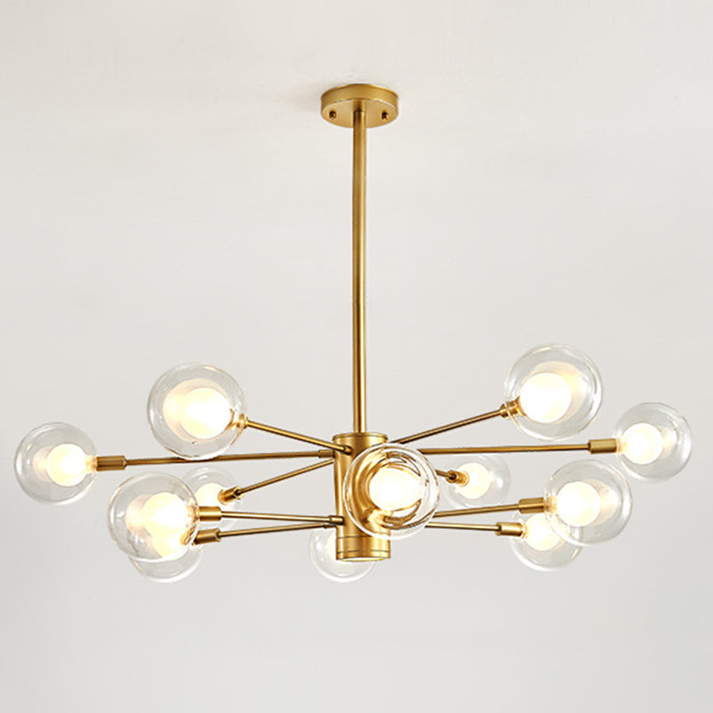 Semplicità postmoderna Simplicity Starburst Apparecchiatura di illuminazione sospesa in vetro Fissature di illuminazione a sospensione per il ristorante