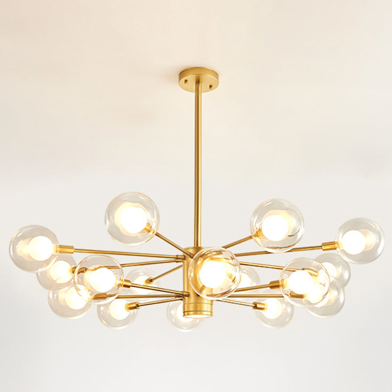 Semplicità postmoderna Simplicity Starburst Apparecchiatura di illuminazione sospesa in vetro Fissature di illuminazione a sospensione per il ristorante