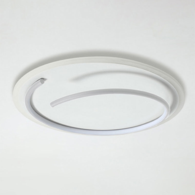 Ronde acryl plafondlamp Minimalisme LED-inbouwlamp voor slaapkamer