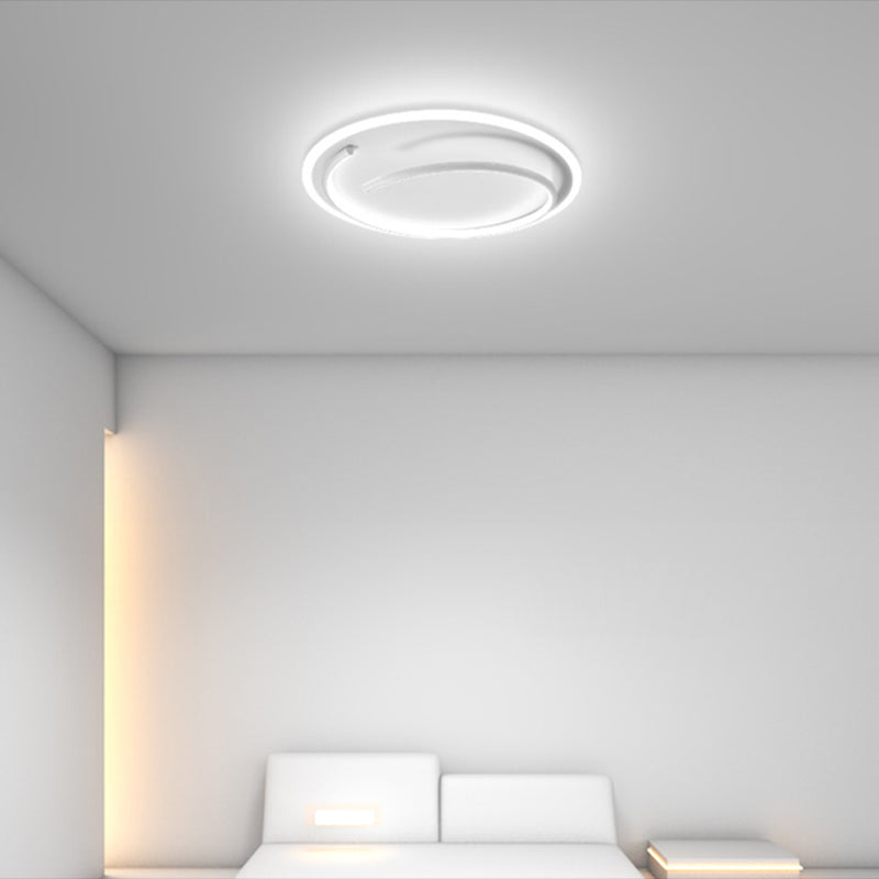 Ronde acryl plafondlamp Minimalisme LED-inbouwlamp voor slaapkamer
