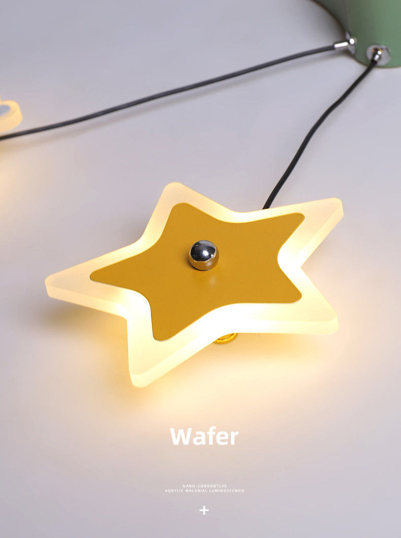 Novelty Cartoon Flush Mount LED Light Kids Style Metal Bedroom Ceiling Light Fixture