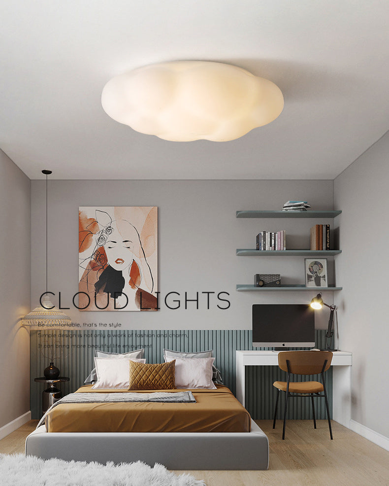 Luz de techo de la lámpara de techo de la habitación de los niños en la nube