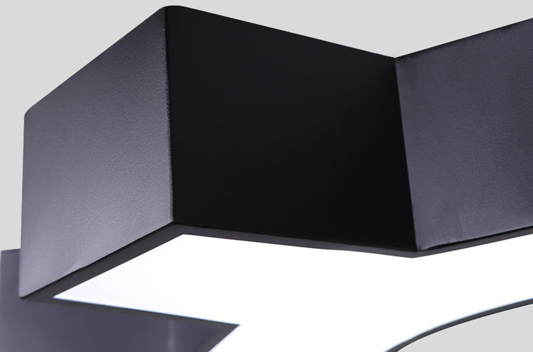 Luce a sospensione in palestra a forma di ingranaggio Acrilista Acrilista LED Apparecchi di illuminazione a soffitto