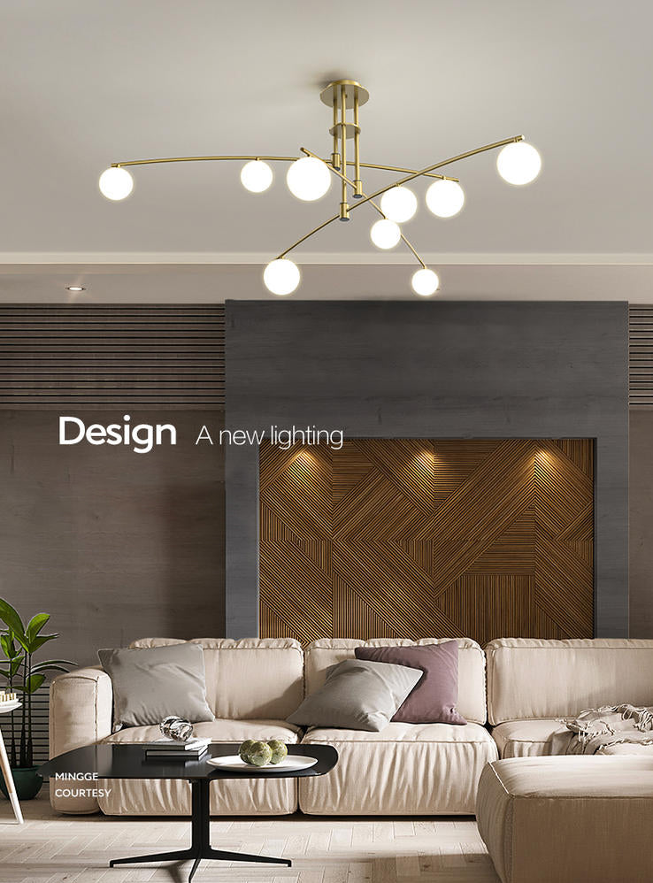 Tiered Opaline Glass Island Light Simple Style Ceiling Suspension Lamp for Living Room