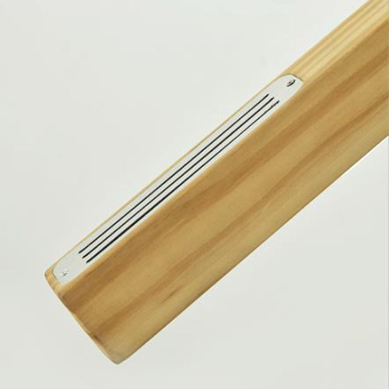 Solid Wood Rod Pendant Lighting Simplicity Beige LED Island Ceiling Light for Diner