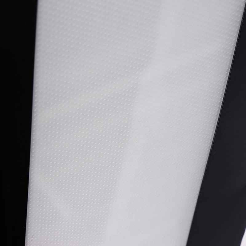 Rectangular LED Island Light Fixture Simplicity Acrylic Black Pendant Light for Dining Room