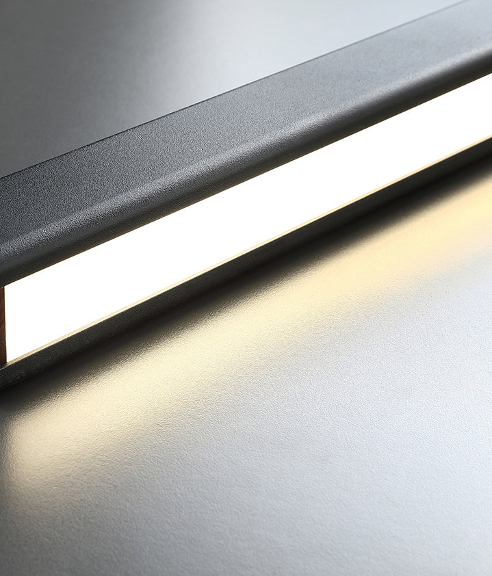 Modern Minimalism Linear Island Hangluchting LED LED Metal Island Plafond Light voor eettafel