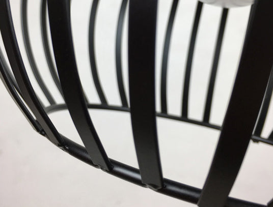 Metall 1 hellanhänger leichte nordische einfache Tränenkäfighängelampe für das Restaurant