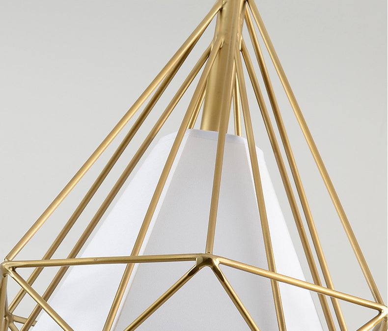 Diamond Iron Cluster Anhänger Beleuchtung moderne minimalistische Hanglampe für Esstisch