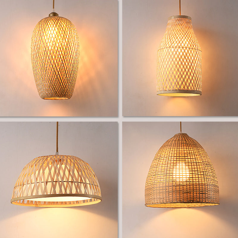 Beige handgearbeitet