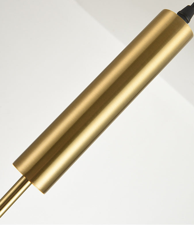 Gouden ronde vorm hanglamp moderne minimalistische ledhanglamp voor woonkamer