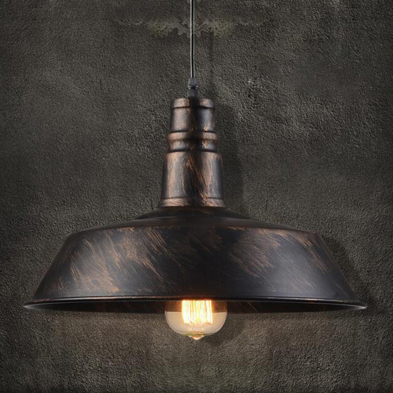 Retro industriële flesdop schaduw hanger licht metaal 1 lichte restaurant hangluchting
