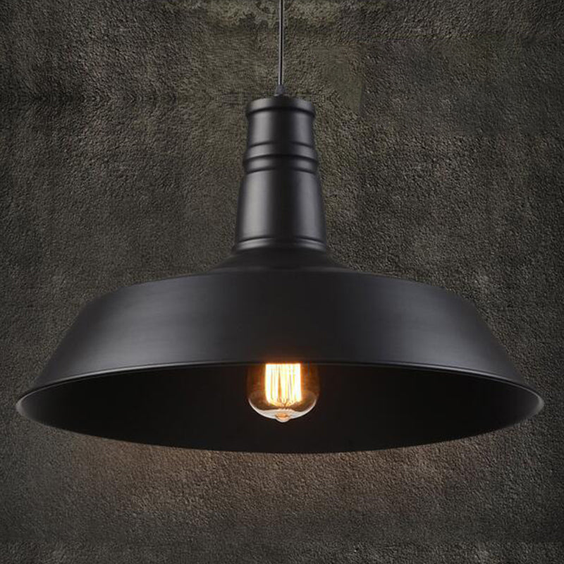 Retro industriële flesdop schaduw hanger licht metaal 1 lichte restaurant hangluchting