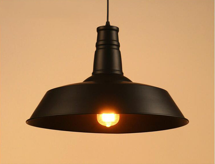 Retro industriële flesdop schaduw hanger licht metaal 1 lichte restaurant hangluchting