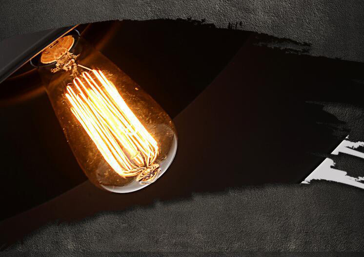 Retro industriële flesdop schaduw hanger licht metaal 1 lichte restaurant hangluchting