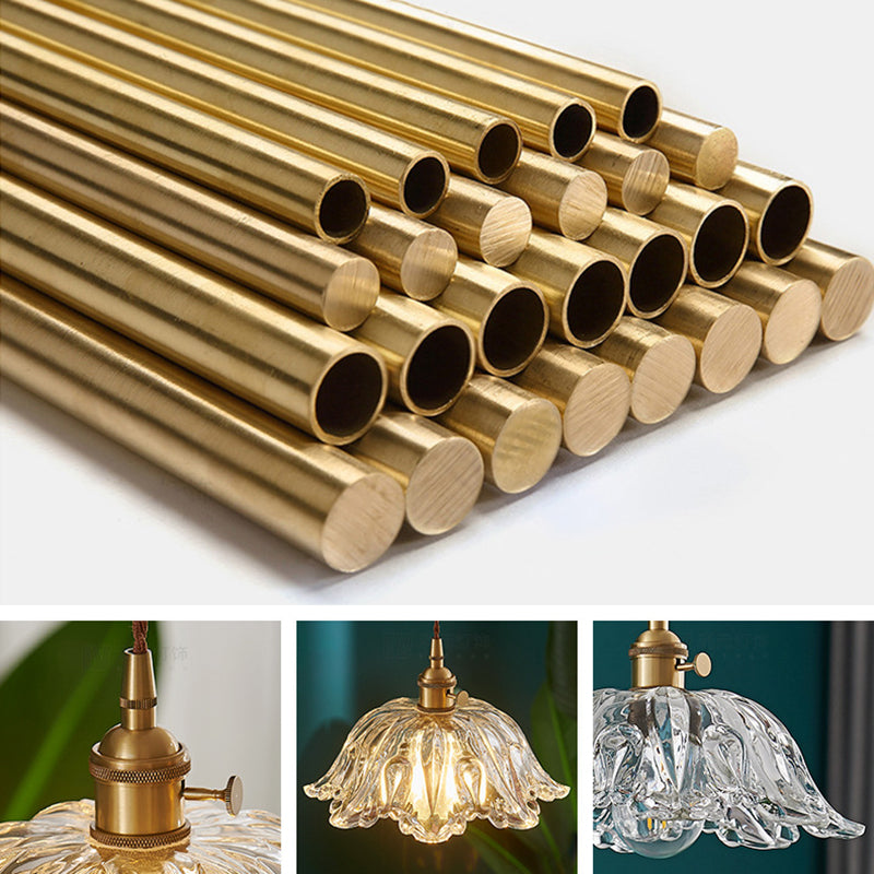 Flower Shape Shade Ceiling Pendant Lamp Vintage Industrial Clear Glass Indoor Hanging Light