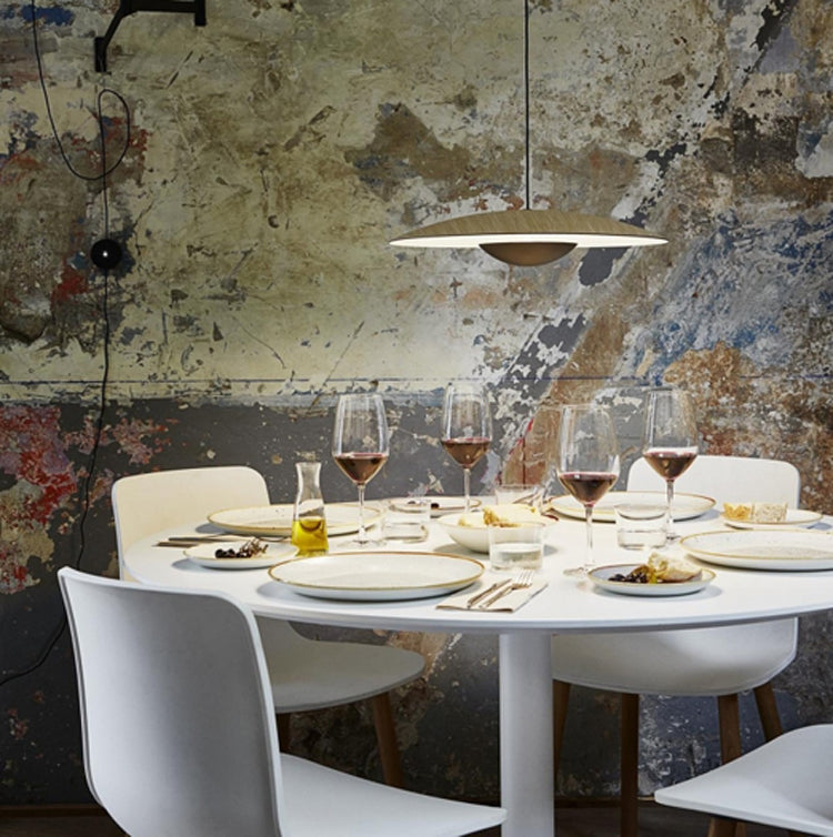 Nordic Modern Creative Metal Pendant Light Flying Saucer LED Small Suspension Light for Bedroom