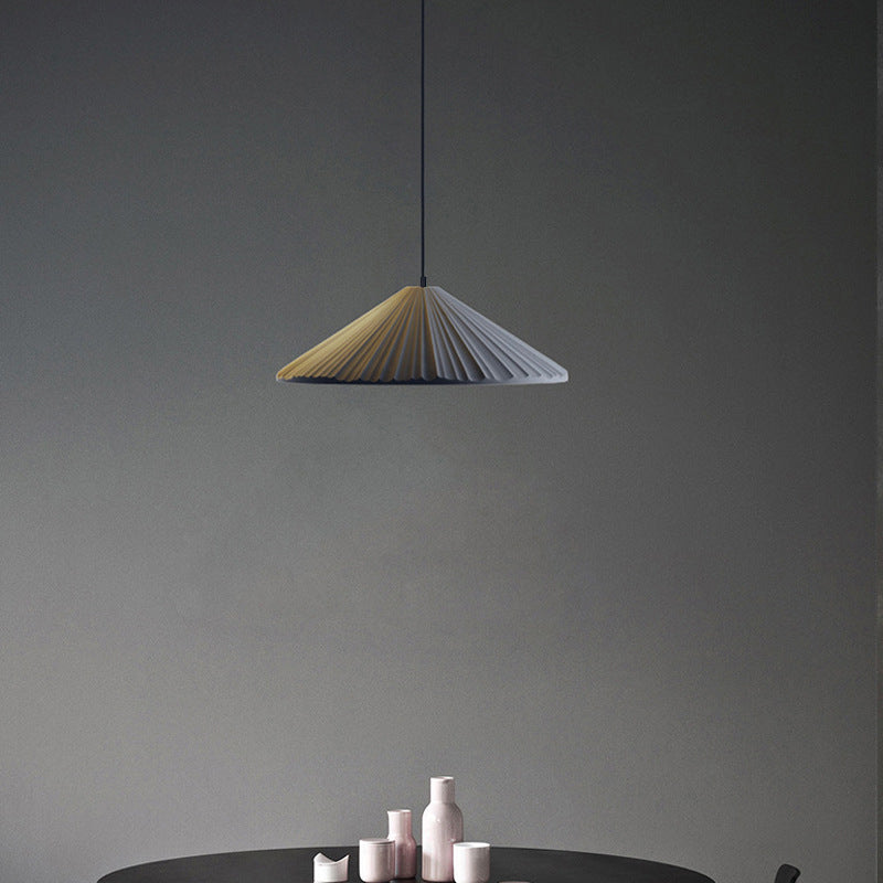 Cement taps toelopend hangende licht Noordse moderne stijl 1 lichte restaurant plafond hanglamp