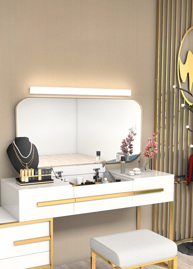 Rectangle LED Vanity Lamp Modern Minimalist Style Acrylic Single Vanity Light