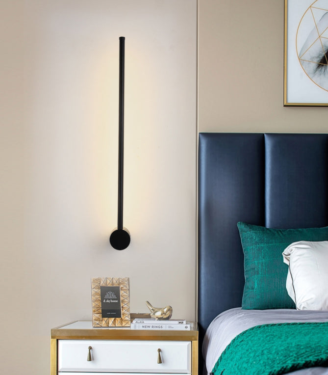 Modern Simplicity Linear Wall Mounted Light Fixture Acrylic Wall Mount Light Fixture for Bedroom