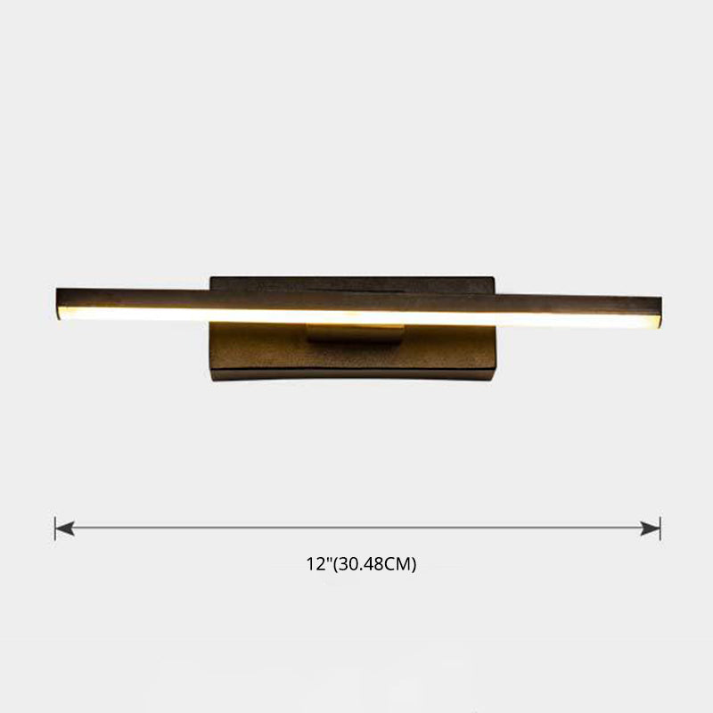 Lampade a parete lineari a parete moderna semplicità in alluminio da parete per soggiorno