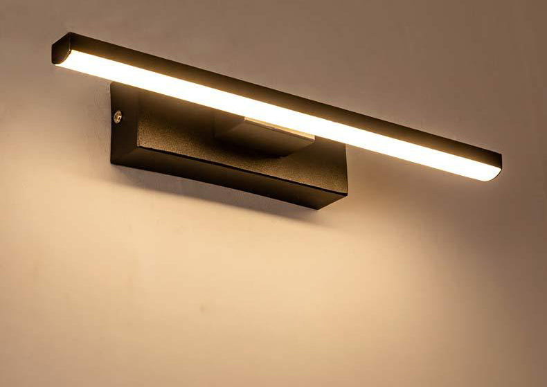 Lampade a parete lineari a parete moderna semplicità in alluminio da parete per soggiorno