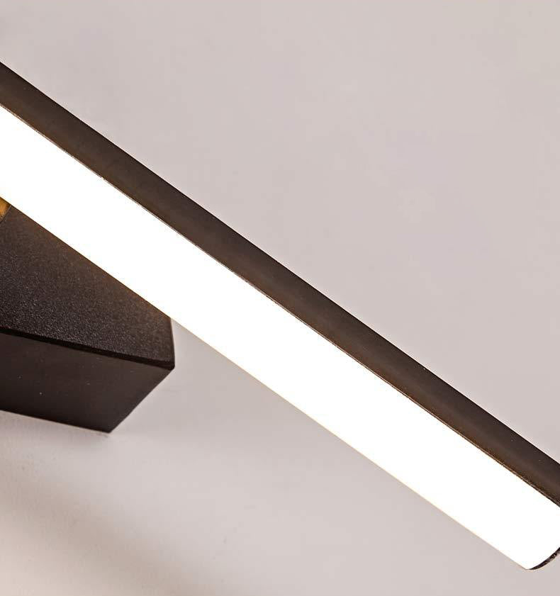 Lampade a parete lineari a parete moderna semplicità in alluminio da parete per soggiorno