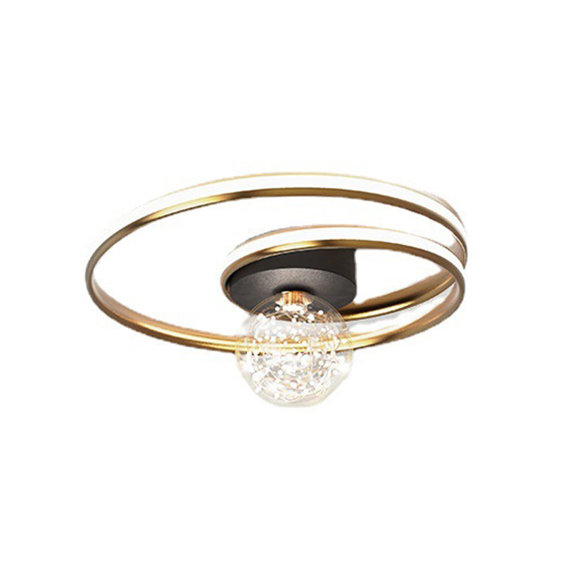 Metalen Starry Plafond Opgezette Licht Moderne Stijl LED Gouden Plafond Mount Lamp