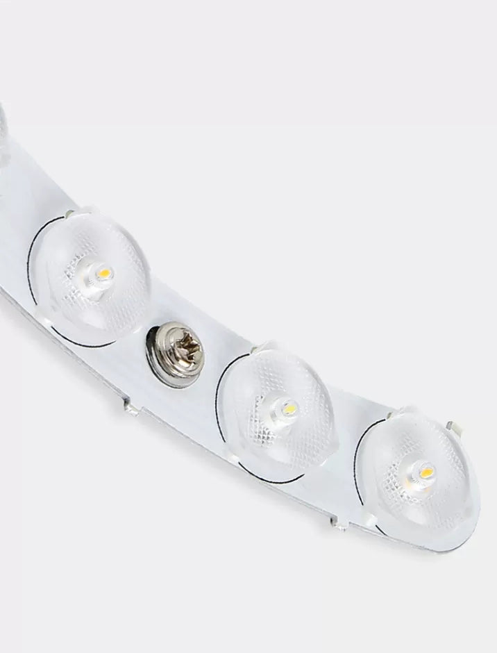 Plafonnier encastré circulaire en bois, luminaire LED de Style moderne