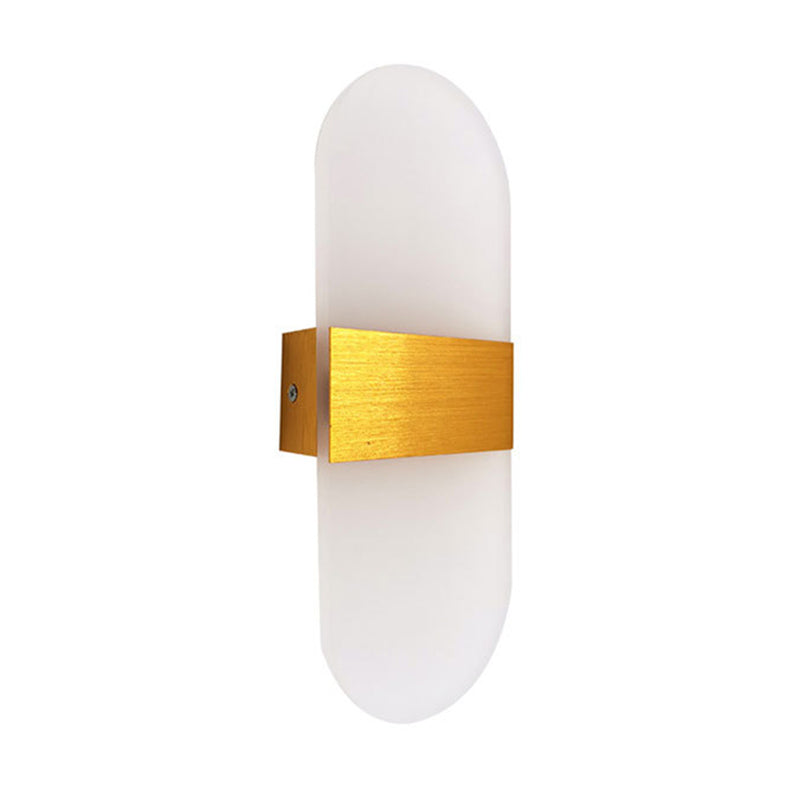 Contemporary Geometric Wall Mounted Lights Acrylic Flush Mount Wall Sconce for Bedside