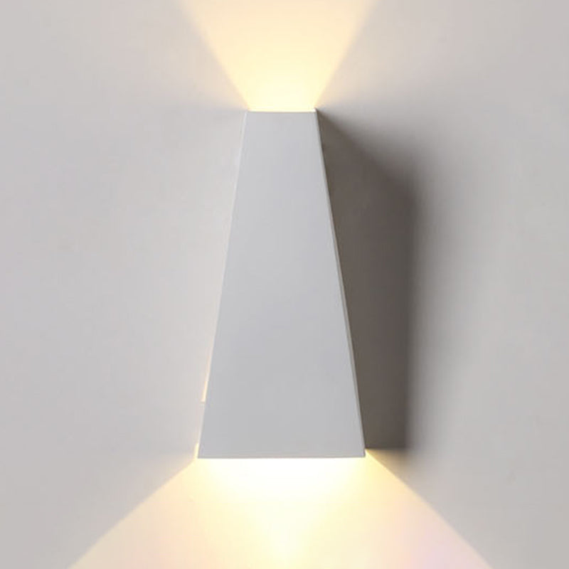 Modern Geometric Wall Mount Lighting Metallic Wall Mounted Lighting for Living Room