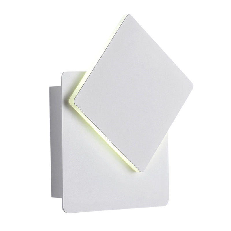 Minimalist LED Wall Mount Light Angle Adjustable Aluminium Wall Light for Bedroom