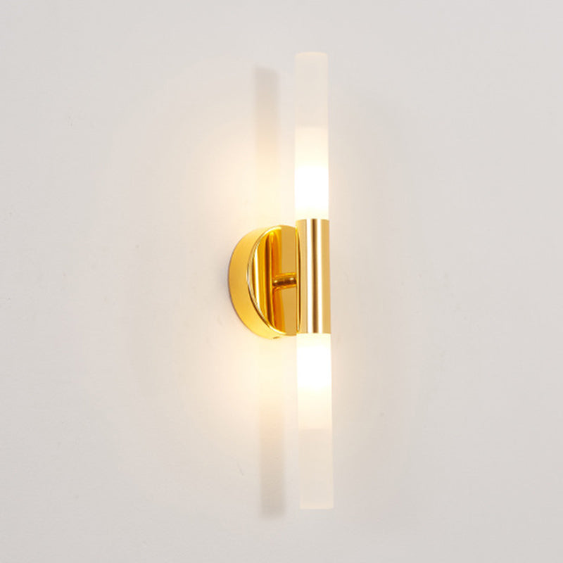 Contemporary Linear Wall Mounted Lights Metal Wall Mounted Lamp for Bedroom