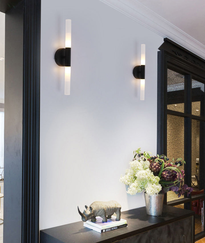 Contemporary Linear Wall Mounted Lights Metal Wall Mounted Lamp for Bedroom