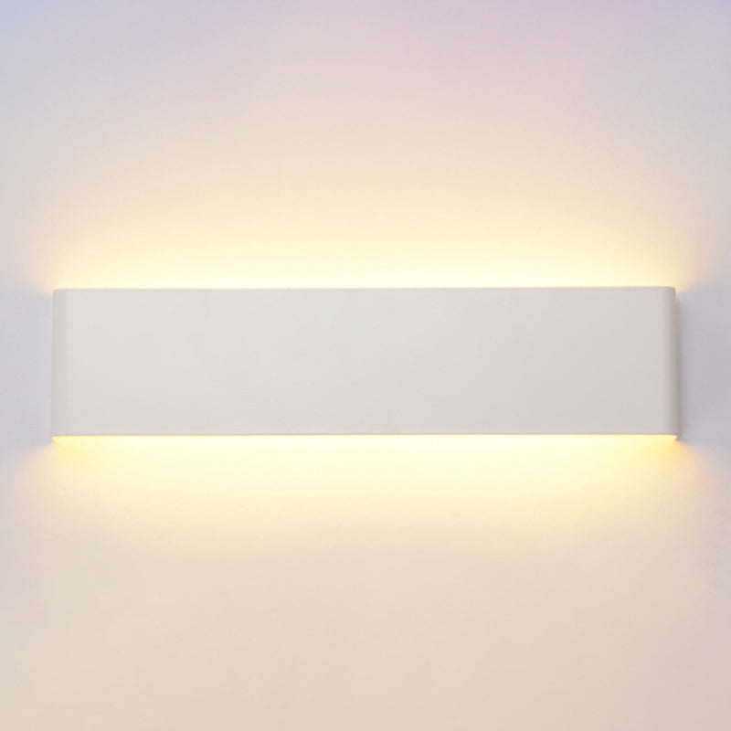 Moderne Einfachheit Rechteck Wandleuchte Acryl Wandleuchte Beleuchtung für Schlafzimmer