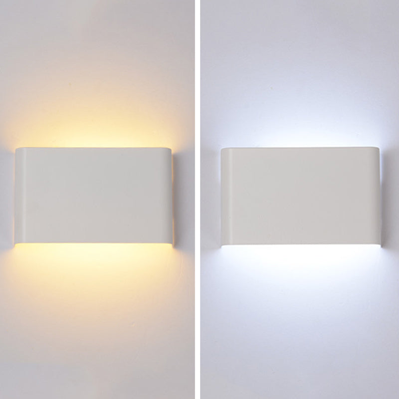 Moderne Einfachheit Rechteck Wandleuchte Acryl Wandleuchte Beleuchtung für Schlafzimmer