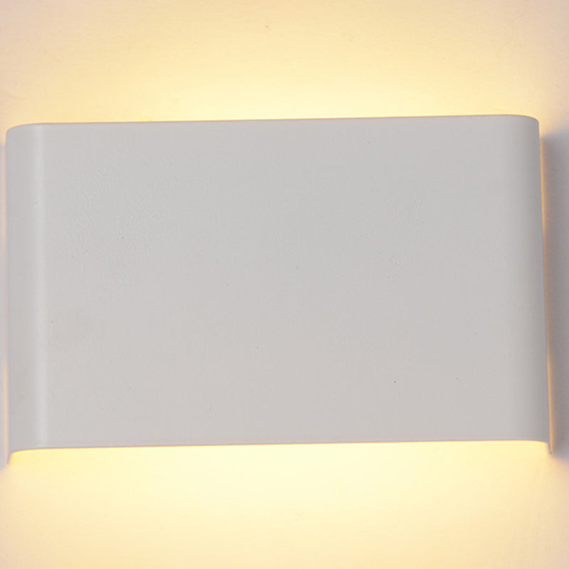 Moderne Einfachheit Rechteck Wandleuchte Acryl Wandleuchte Beleuchtung für Schlafzimmer